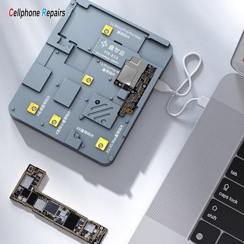 XINZHIZAO E13 Disassembly free programmer for Motherboard logic baseband Intel Qualcomm Read write tester for IPhone X-12PROMAX