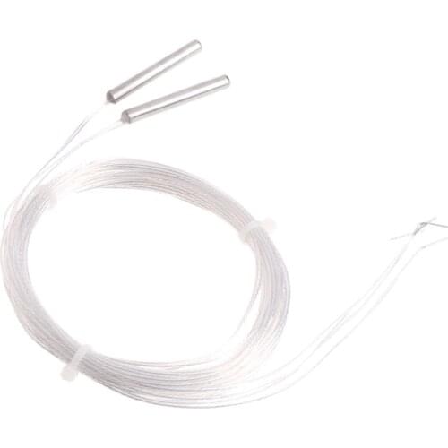 2x 2m PT1000 Probe 4mm*30mm RTD Platinum Resistance Sensor 2 Wires Thermocouple