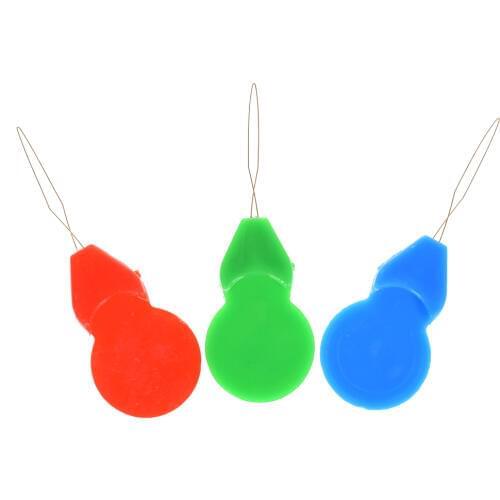 5PCS Elderly Use Needle Threader Sewing Handwork Wire Punch Crafts Thread Guide Knitting Accessories