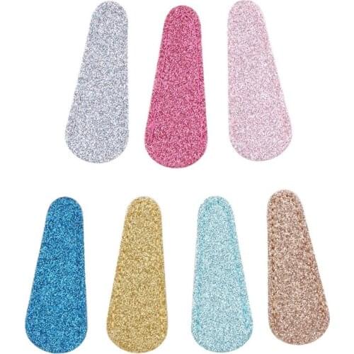 7Pcs Embroidery Scissors Sheath PU Leather Glitter Protective Cover Barber Hairdressing Shears Holster, Scissors Sheath