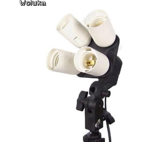 Four Lamp Holder Base with 2.5m Cord Independent Switch Photo Studio Photography 4 Lighting head Photographic Equipment CD50 T10