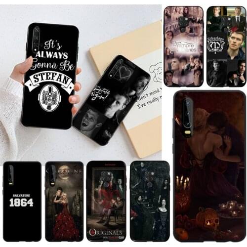 The Vampire Diaries Klaus Black TPU Soft Phone Case for Huawei P40 P30 P20 lite Pro Mate 30 20 Pro P Smart 2019 prime