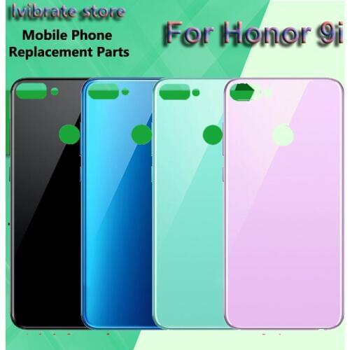 Honor9i New glass Battery Back Rear Cover Door Housing For Huawei Honor 9i LLD-AL20 Battery Cover Mobile Phone Replacement