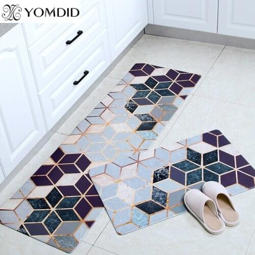 Quality Kitchen Carpets PVC Leather Floor Mats Tatami Waterproof Oil proof Kitchen Rugs Large Floor Carpets Doormats Bedroom