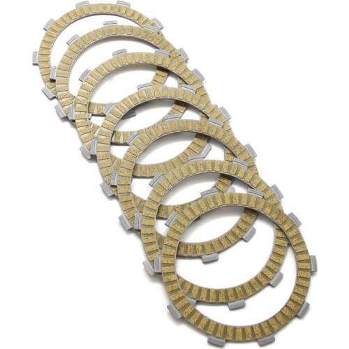 Motorcycle Clutch Friction Disc Plate Kit 7P For Honda CBR600F PC35 CBR600 F4 1999-2000 22201-MAL-600/22201-MAS-E00