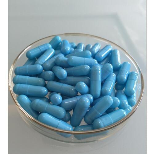 0# 10000pcs gray-Orange colored empty hard gelatin capsules, Clear Transparent gelatin capsules ,joined or separated capsules