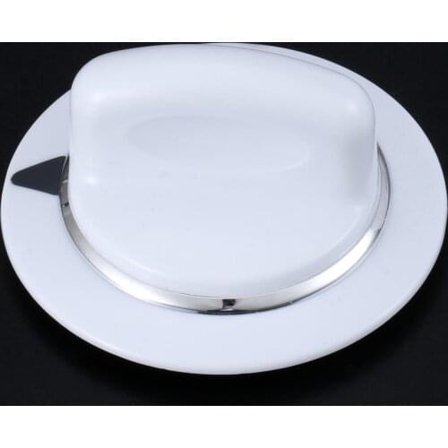 1pc Dryer Timer Knob Replacement Parts WE1M654 Fits for GE and Hotpoint General Electric Dryer (White)