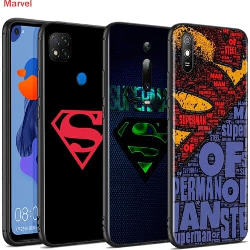 Silicone Cover Superheros Logo Marvel For Xiaomi Redmi 9T 9 9C 9A 9AT 9i 8 8A 7 6 Pro 7A 6A 5 5A 4X Plus Phone Case