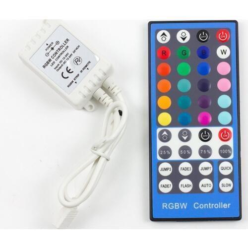 40key RGBW Controller DC12-24V LED Strip Light 40keys RGBW LED Controller with IR Remote control dropshipping