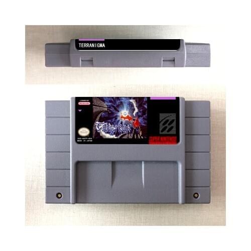 Terranigma - RPG Game Card US Version English Language Battery Save