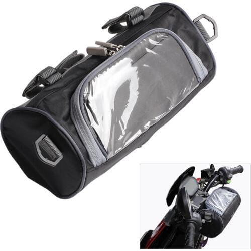 Motorcycle Electric Car Front Handlebar Storage Bag Motorcycle Accessories Waterproof Mobile phone Touch Screen Storage Bag