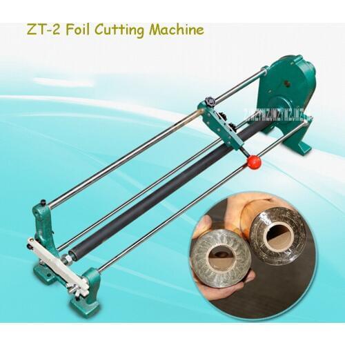 ZT-2 Foil Cutting Machine Manual Electrochemical Aluminum Cutting Machine Gold Paper Slitter Bronzing Paper Cutting Machine