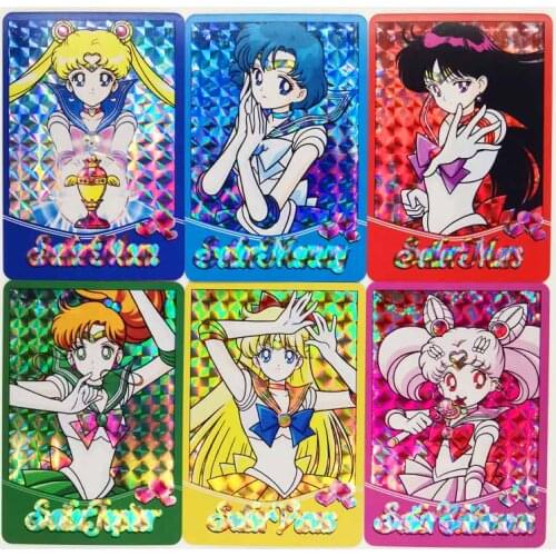 10pcs/set Sailor Moon Toys Hobbies Hobby Collectibles Game Collection Anime Cards