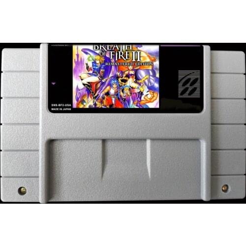 16Bit Games ** breath of fire 2 remastered edition ( USA Version!! )