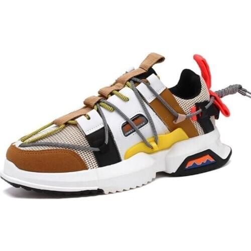2020 Frühling Und Herbst Neue Heiße Verkauf Atmungs Mode-trend Der Männer Sport Schuhe Men Shoes 35 Mesh (air Mesh) Rubber Basic