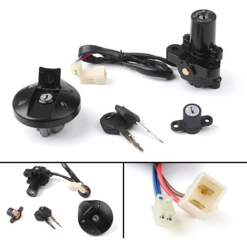 Artudatech For Yamaha XT660 XT 660 660R 660X Ignition Switch Lock Fuel Gas Cap Key Set
