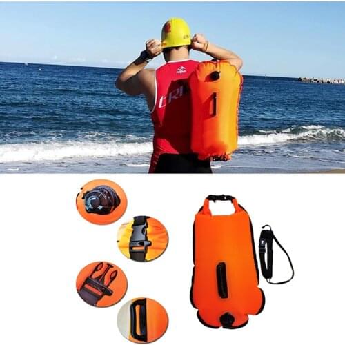 Boya natacion aguas abiertas Safety Swimming Buoy Waterproof Dry Bag Float Air Swimming Bag буй для плавания מצוף שחיה zwem boei