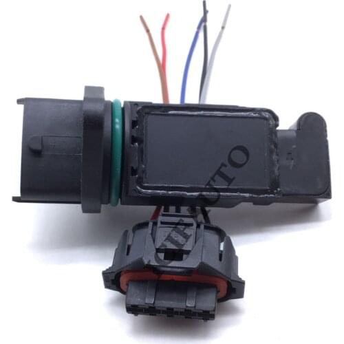Mass Air Flow MAF Sensor Plug Pigtail Connector Wire For Hyundai Sonata Kia Optima 2.4L 28164-38200 28164-38210 0280218111