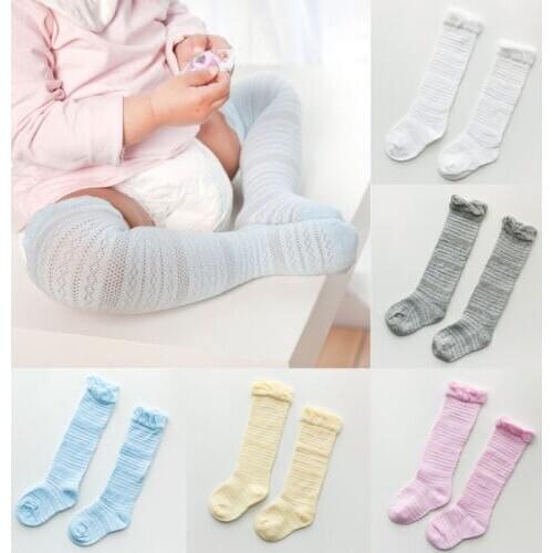 Baby Girls Frilly Lace Low Cut Ankle High Cotton Socks Christening Wedding Size 1-3T