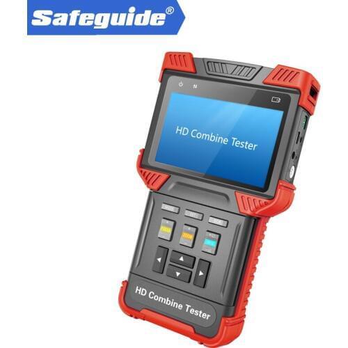 HOT SALE Newest 5-in-1 H.265/H.264 CCTV Tester Monitor DT-T72 IP Camera Tester Support Analog CVI TVI AHD/ONVIF