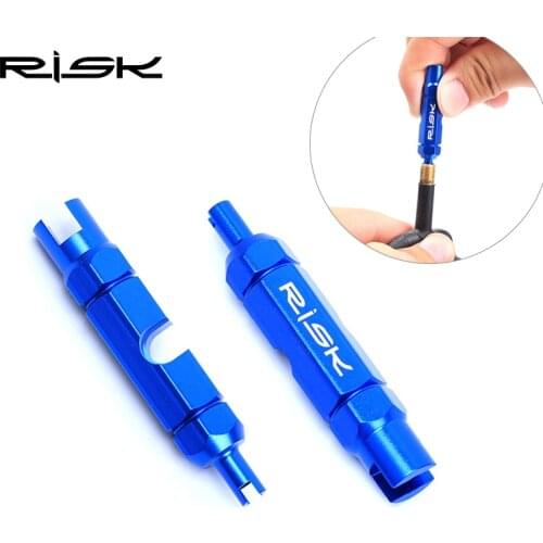 Bicycle Tube Tire Valve Repair Remove Tools Road Bike MTB Cycle Valve Core Tool For Schrader Presta Extender Tubeless Valve