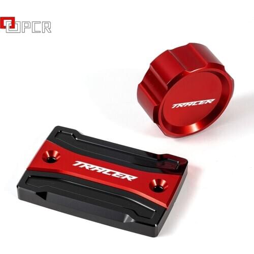 Front Brake Clutch Rear Fluid Reservoir Cover Cap For Yamaha TRACER 900 700 GT 900GT TRACER MT09 MT07 MT 09 MT 07 CNC Logo