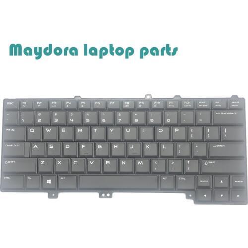 Original laptop parts for DELL ALIENWARE15 R1 R2 for ALienware13 R1 R2 US backlit keyboard P30HM 0P30HM