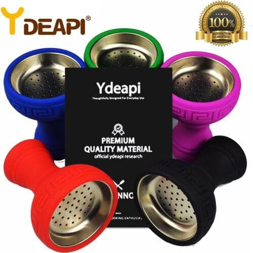 YDEAPI Food Grade Silicone Shisha Hookah Tobacco Bowl Head for Keloud Chicha Narguile Sheesha Accessories