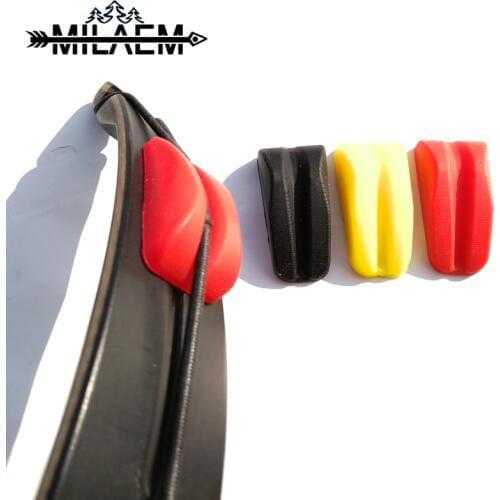 2 pcs Archery Recurve Bow Stabilizer Limb Stabilizer Rubber Material Shock Absorder Bow And Arrow Shooting Hunting Accessories