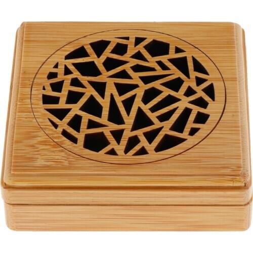 Vintage Incense Burner Holder Bamboo Incense Coil Burner Home Fragrance Accessories Home Decoration Incense Holder Home Decor