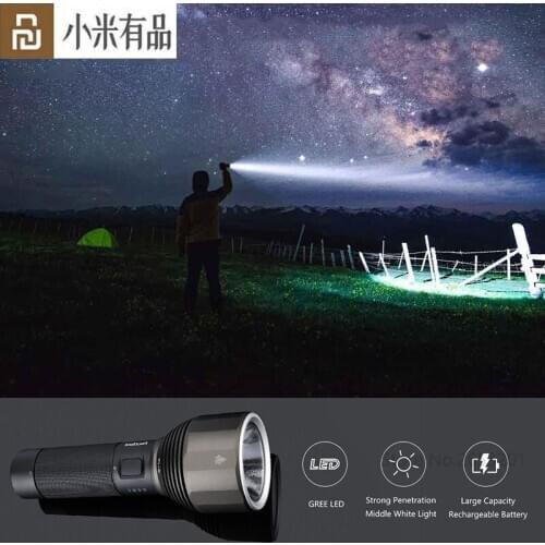 Youpin Nextool USB-C Rechargeable LED Flashlight 5 Modes Waterproof Flashlight Searching Torch for Outdoor Camping 2000lm 380m