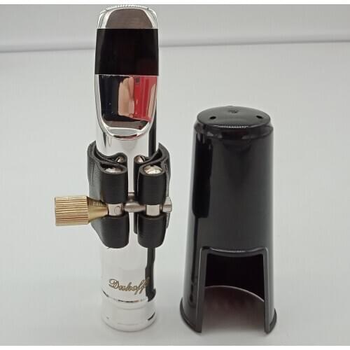 High Quality Professional Tenor Soprano Alto Saxophone Metal Mouthpiece Silvering Sax Mouth Pieces Accessories Size 5 6 7 8 9