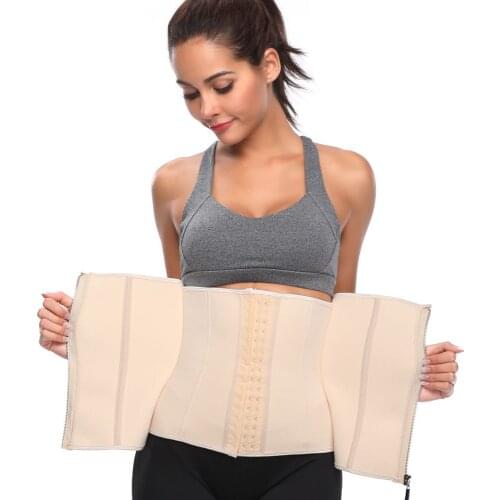 XS-6XL Ladies Sport Sweat Belt Waist Trainer Women Body Shaper Slimming Belly Shapewear Corset