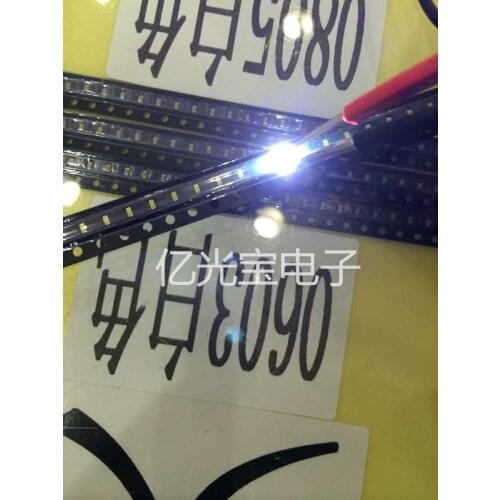 0603 white LED SMD lamp beads 1608 bright white LED light-emitting diode 0603 white light led lamp beads 0603 SMD LED bright