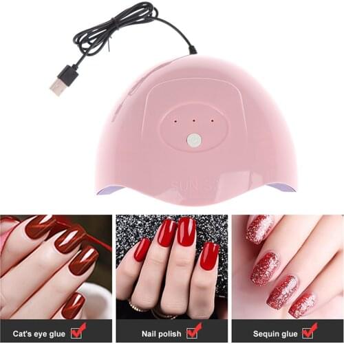 36W UV LED Nail Polish Dryer Lamp Gel Acrylic Fast Curing Light Spa Baking Lamp Nail Art Tools Quick Dryer