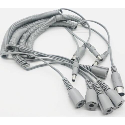 5pcs Gray Nail Drill 20mm Handpiece Cord power for Strong Manicure Machine Handle Nail Drill machine Accessories Handle Rope