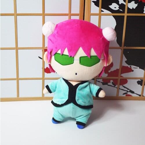 Anime The Disastrous Life of Saiki K. Saiki Kusuo Doll Plush Stuffed Cushion Throw Pillow Toy Boy Girls Xmas Gift Cosplay Props