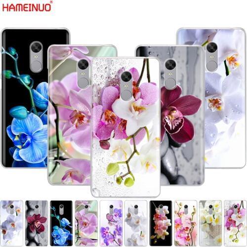 HAMEINUO Orchid Flowers Colorful Cover phone Case for Xiaomi redmi 5 4 1 1s 2 3 3s pro PLUS redmi note 4 4X 4A 5A