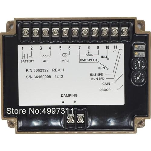 Chinese Own Factory Quality Production 3062322 Efc Generator Speed Controller/Speed Governor 3062322