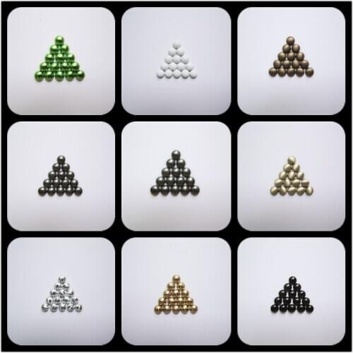 Metal Studs 3MM Loose Rhinestones Half Round Hot-Fix Studs For Clothing Crafts Accessories 288Pieces/lot Diy Jeans Decoration