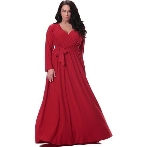 New summer womens dresses kniteed dresses beach party-dress european dresses plus size M-6xl size V-neck clothing 5240