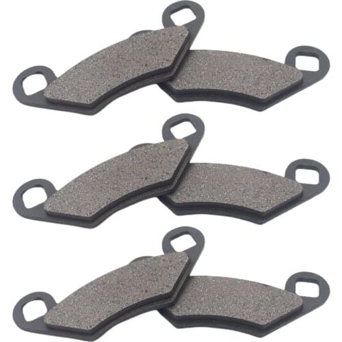6 pieces Front Brake Pads for POLARIS SPORTSMAN 570 EFI 2014-2017 Kits