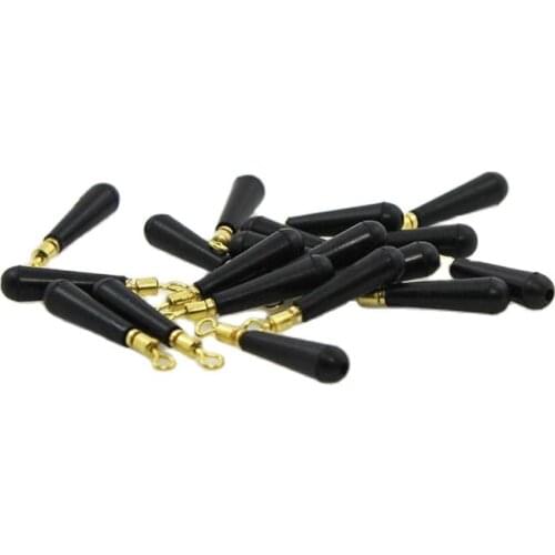 Float rest fishing 19mm gears Block rotation drift bobber rubber for fishing accessories 10Pcs