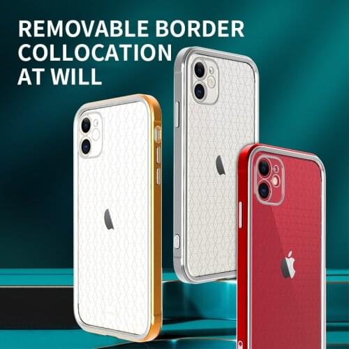 Luxury Shockproof Camera Lens Protection Plating TPU Mobile Phone Case For iPhone 12 Pro Max 11 XR 8 Plus Cellphone Cover Fundas
