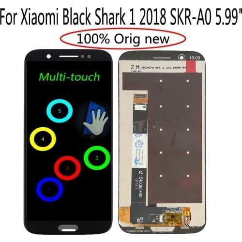 Shyueda Orig For Xiaomi Black Shark 1 2018 SKR-A0 SKR-HO 5.99" LCD Display Touch Screen Digitizer