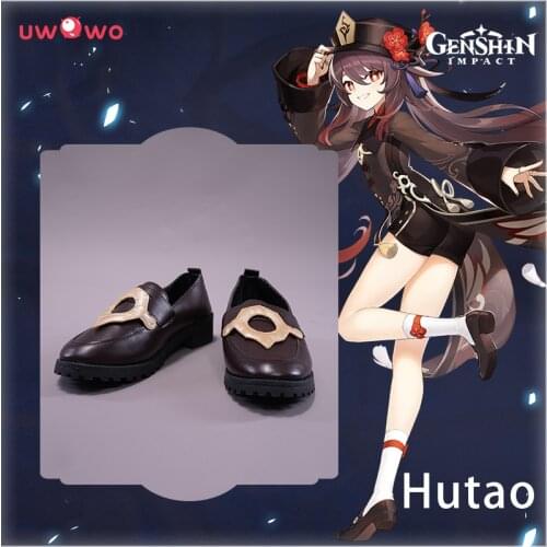 PRE-SALE UWOWO Genshin Impact Hu Tao Cosplay Costume Carnival Hutao Shoes