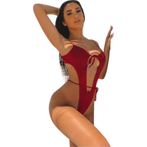 WomenS High Rise Bikini Swimsuit Separate WomenS Swimsuit Black Red Blue Sexy Thong Female Bikini Sexy Swimsuits Woman Z0325