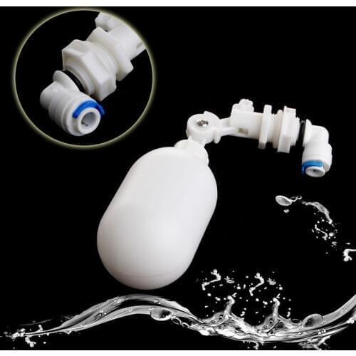 1 Pc Plastic Float Ball Valve Shut Off Automatic Feed Fill Fish Tank Aquarium Water