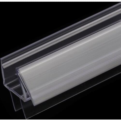 1Pc Bath Shower Screen Door Seal Strip Water Baffle 4 to 12mm Seal Gap Window Door Weatherstrip Household Bathroom Accessaries