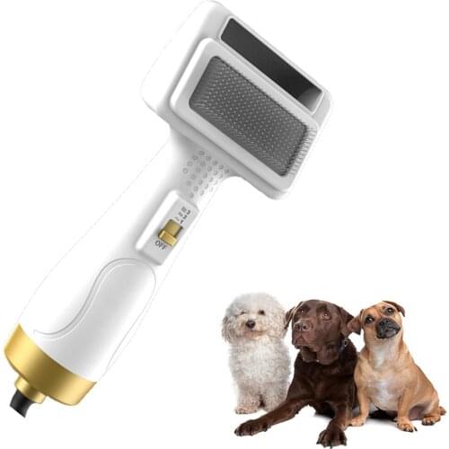 2 In 1 Portable For Dog Cat Hair Dryer Comb Grooming Hot Blow Blower Machine Brush Hair Pet Dryer